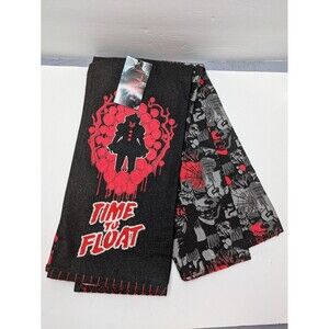 ☀️ 3/$20 IT Pennywise Kitchen Tea Towel Set New Time To Float Clown Halloween